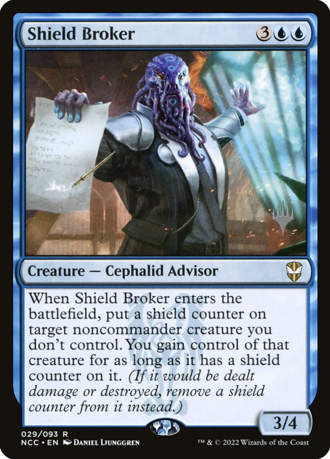 Shield Broker card front