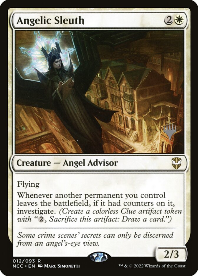 Angelic Sleuth card front