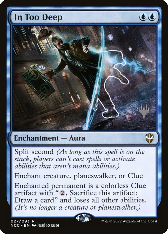 In Too Deep card front