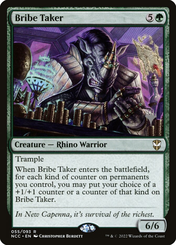 Bribe Taker card front