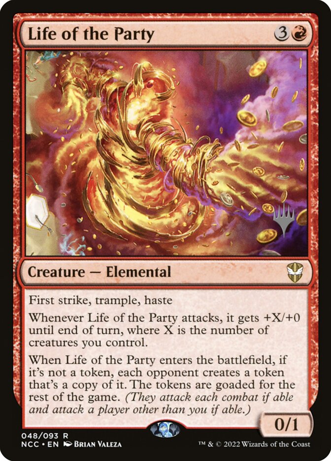 Life of the Party card front