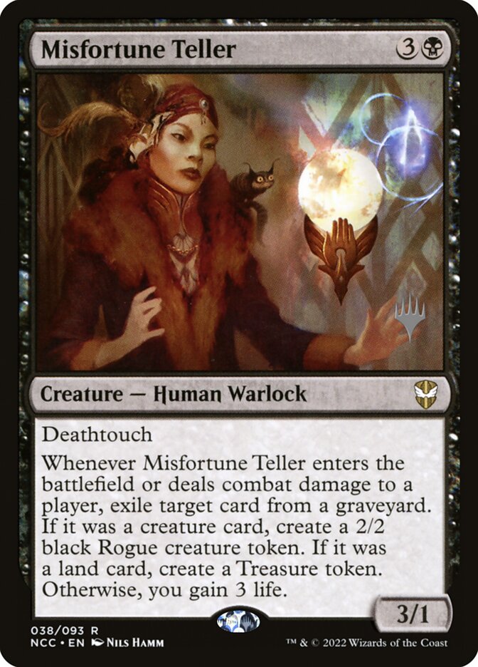 Misfortune Teller card front