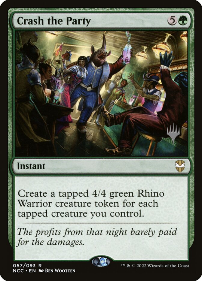 Crash the Party card front