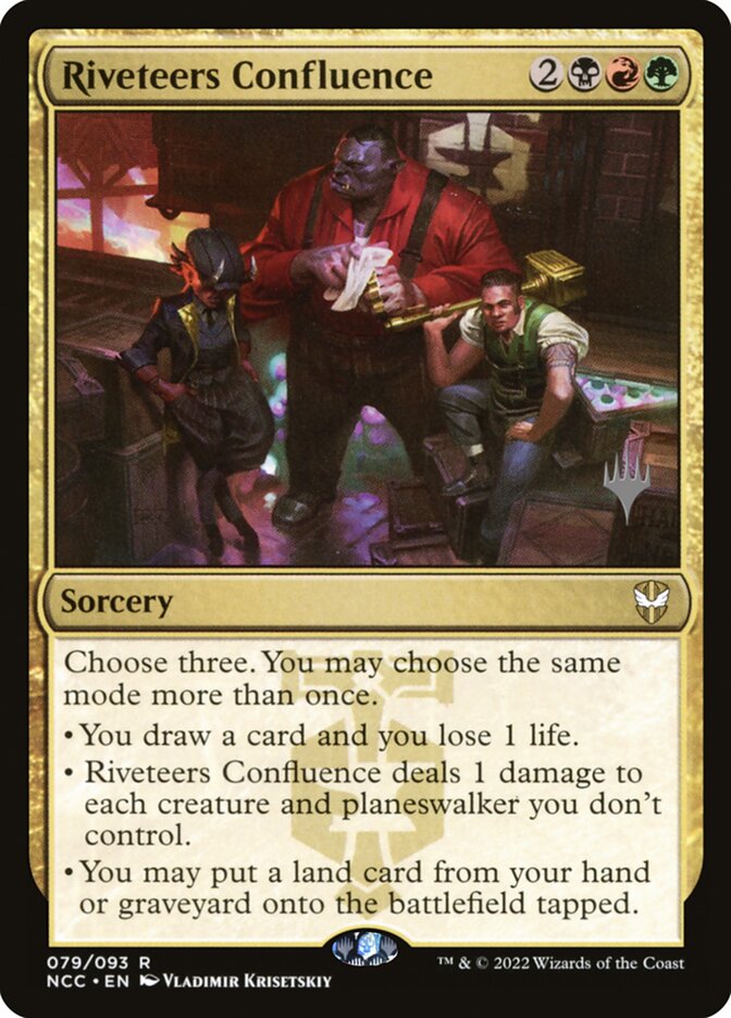 Riveteers Confluence card front