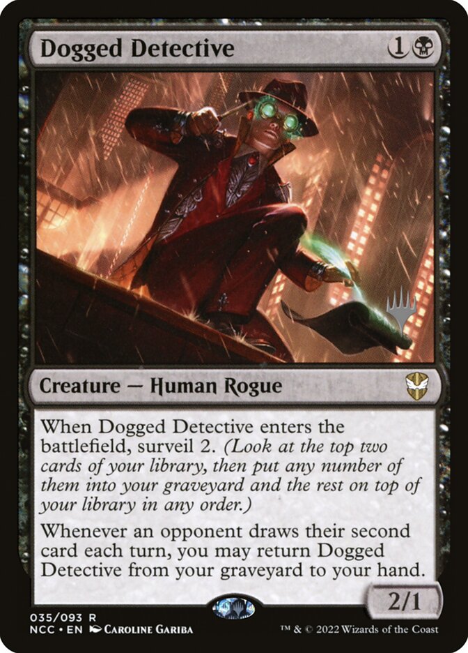 Dogged Detective card front