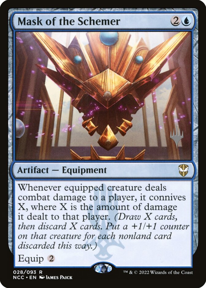 Mask of the Schemer card front