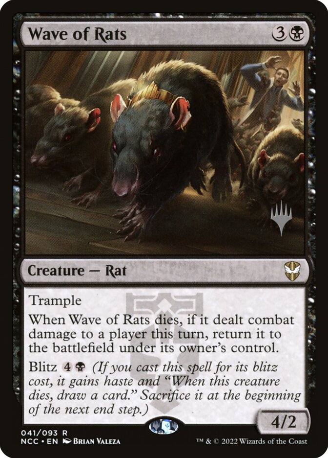 Wave of Rats card front