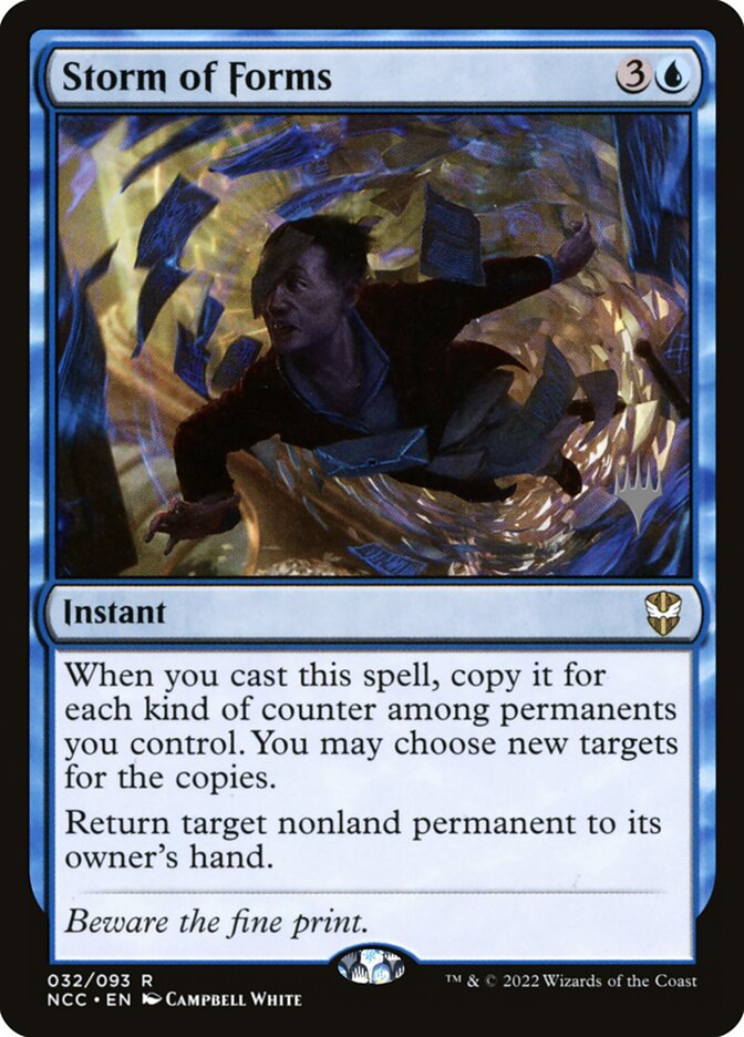 Storm of Forms card front