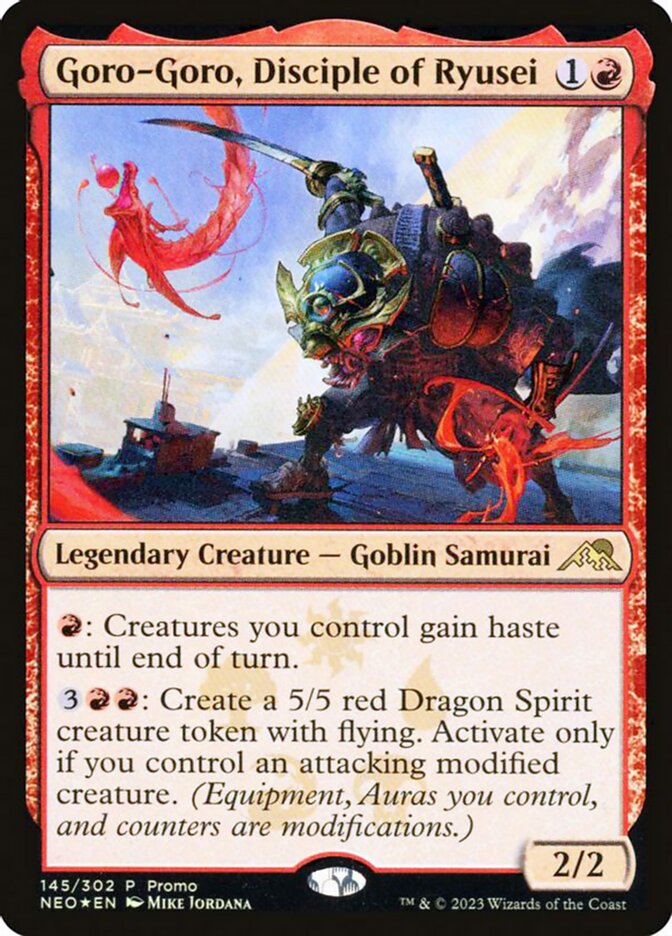Goro-Goro, Disciple of Ryusei card front