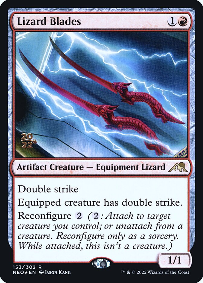 Lizard Blades card front