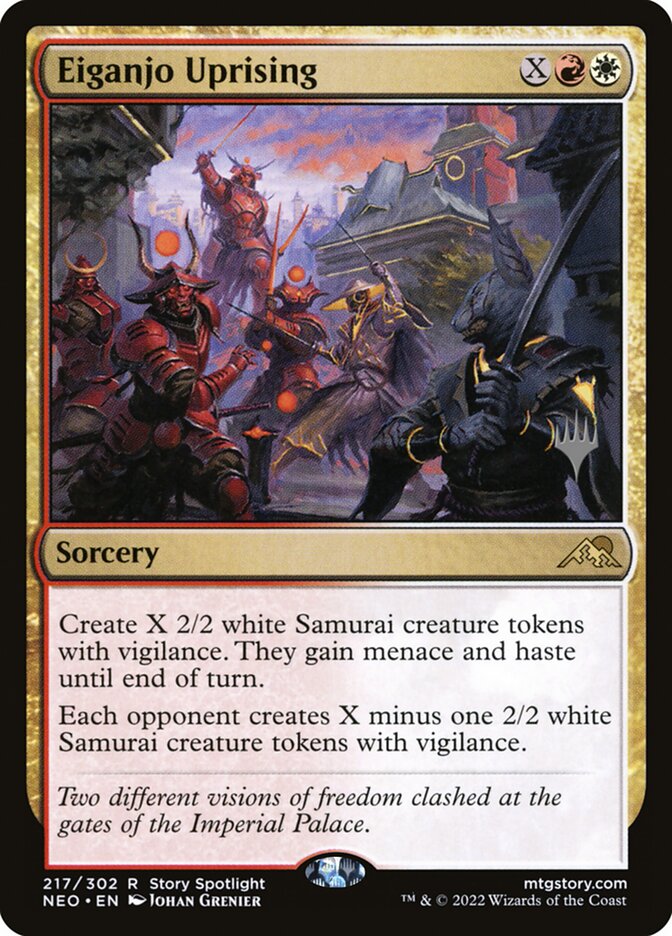 Eiganjo Uprising card front