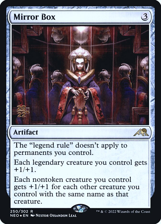 Mirror Box card front