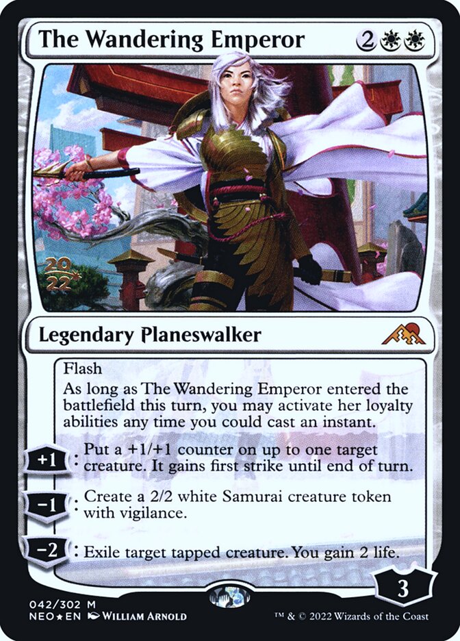The Wandering Emperor card front