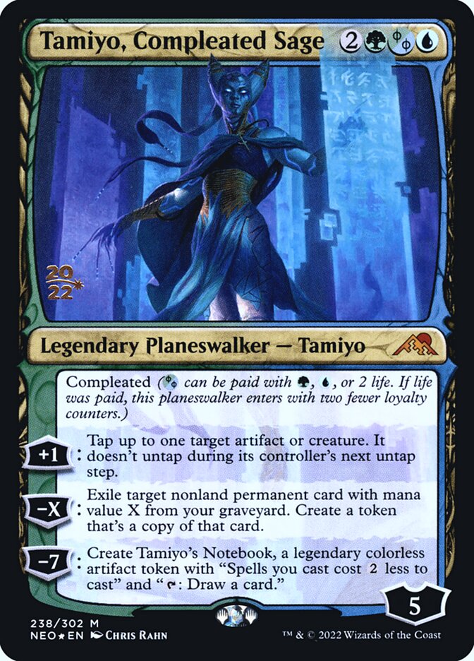 Tamiyo, Compleated Sage card front