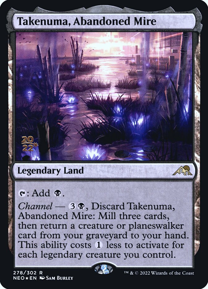 Takenuma, Abandoned Mire card front