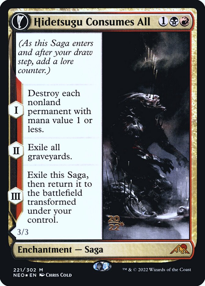 Hidetsugu Consumes All card front