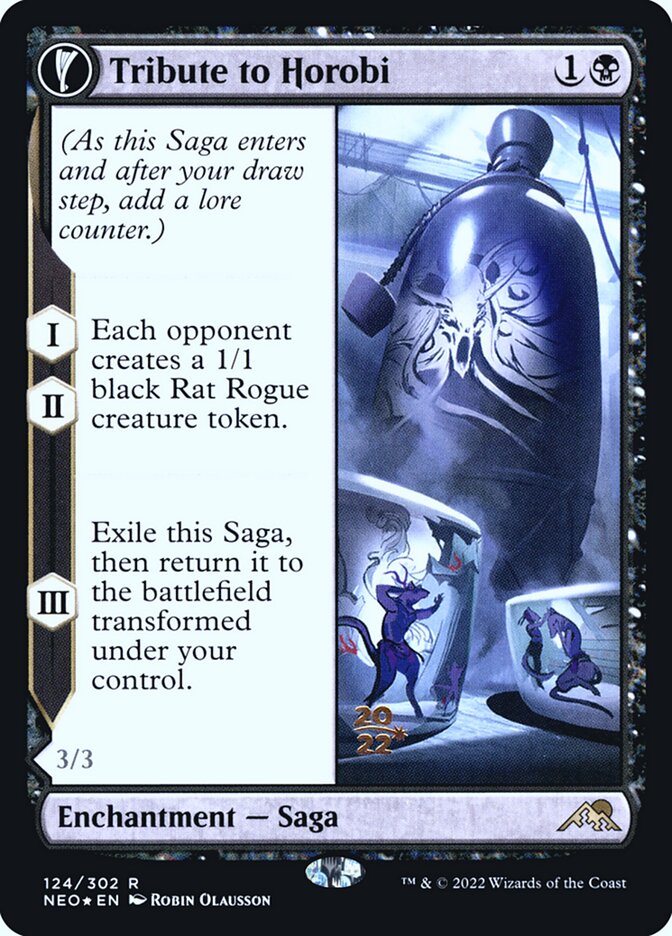 Tribute to Horobi card front