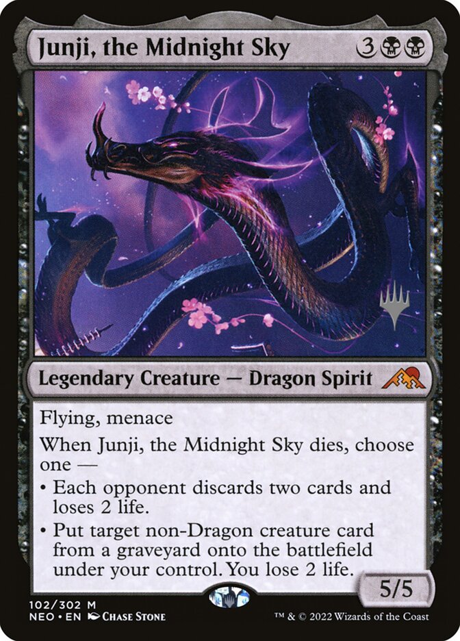 Junji, the Midnight Sky card front