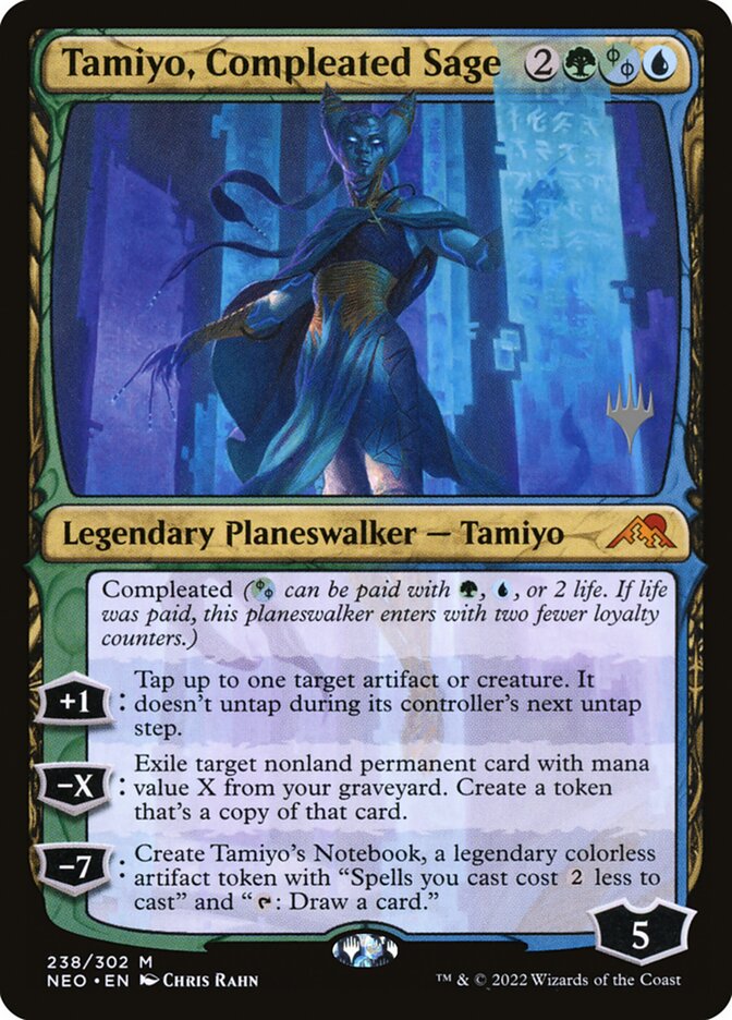 Tamiyo, Compleated Sage card front