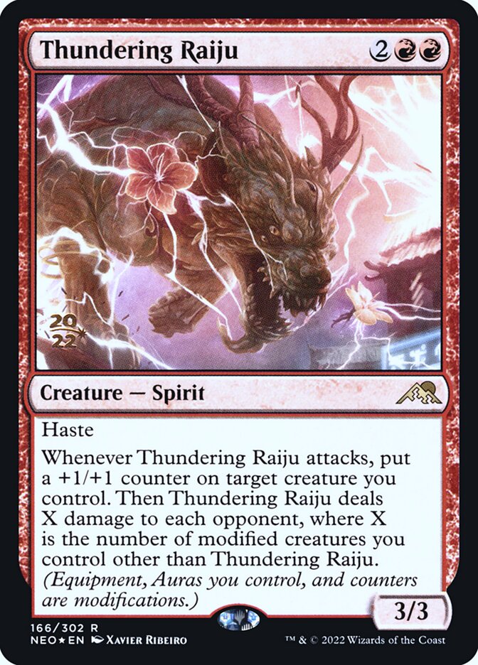 Thundering Raiju card front