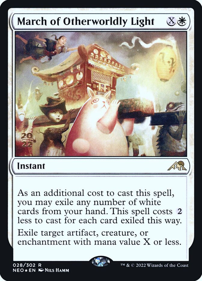 March of Otherworldly Light card front