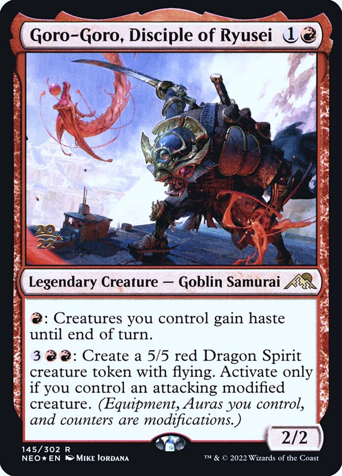 Goro-Goro, Disciple of Ryusei card front