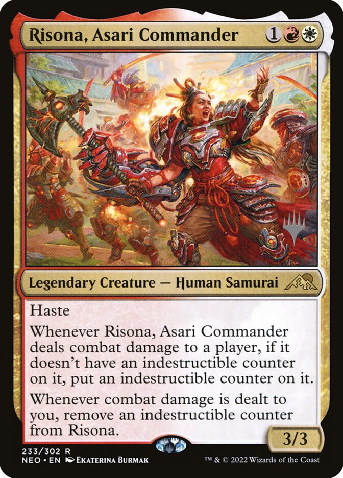Risona, Asari Commander card front