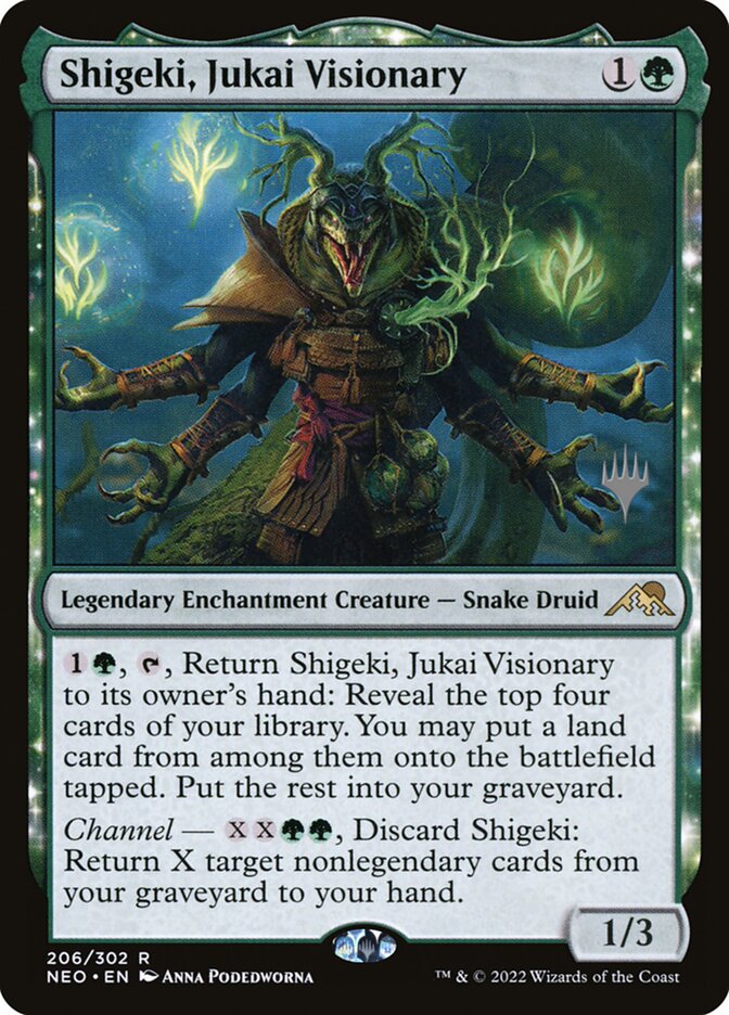 Shigeki, Jukai Visionary card front