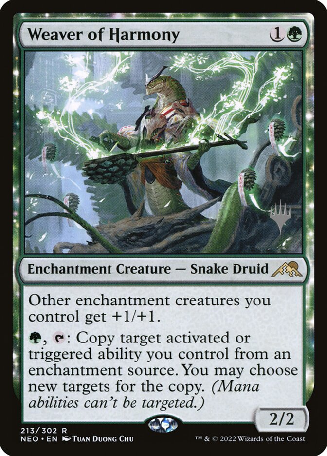 Weaver of Harmony card front