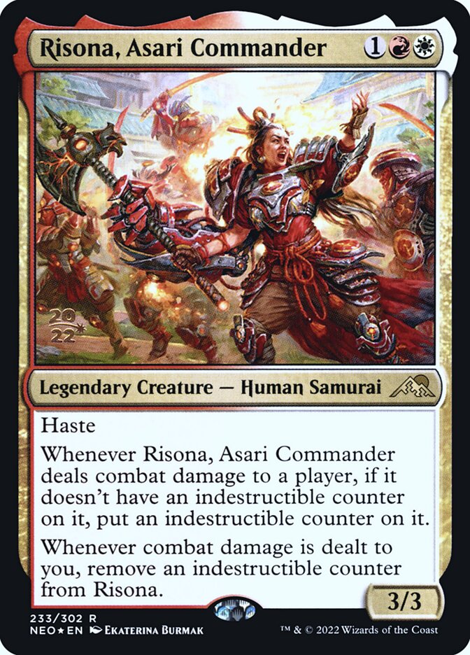 Risona, Asari Commander card front