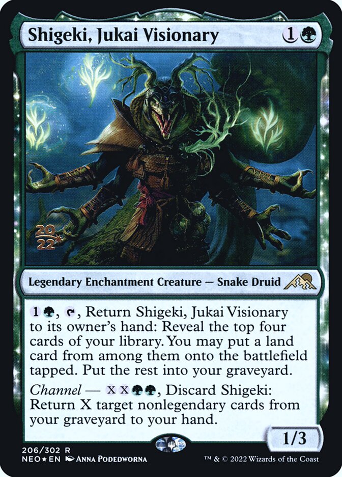 Shigeki, Jukai Visionary card front
