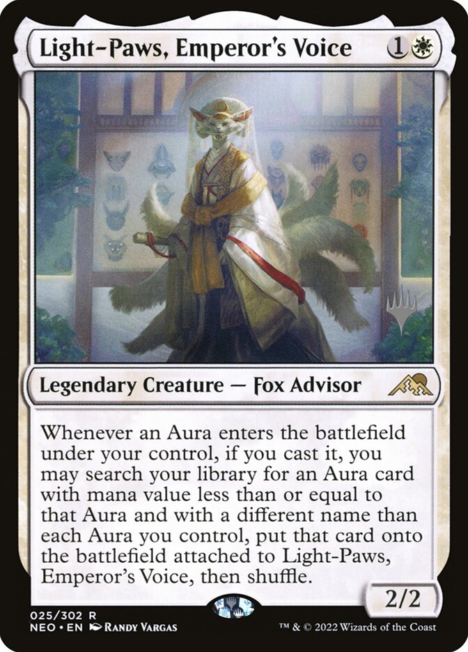 Light-Paws, Emperor's Voice card front