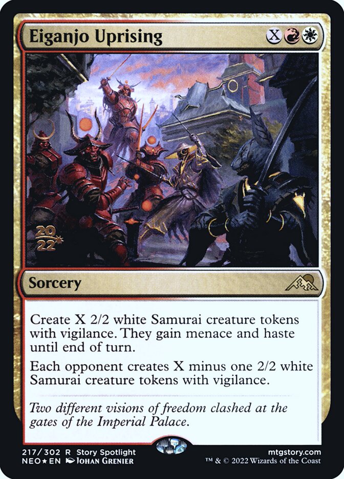 Eiganjo Uprising card front