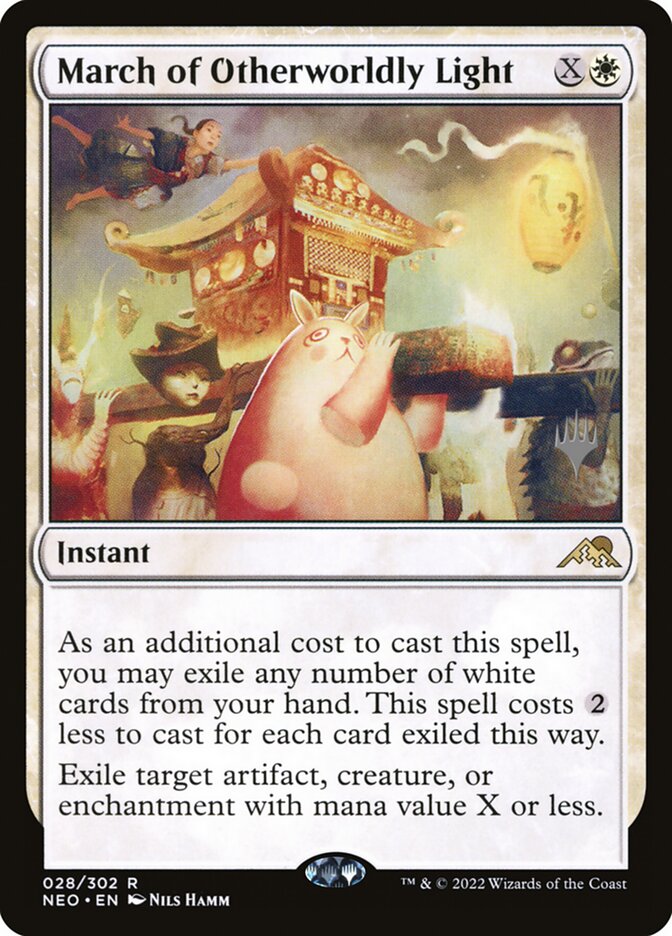 March of Otherworldly Light card front