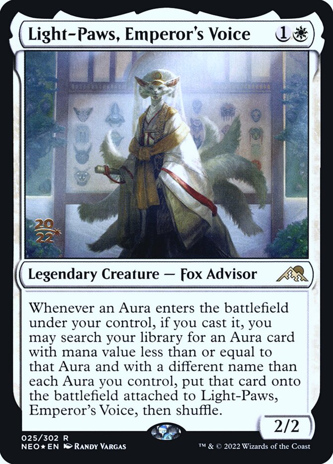 Light-Paws, Emperor's Voice card front
