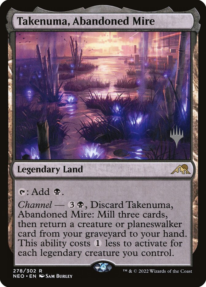 Takenuma, Abandoned Mire card front