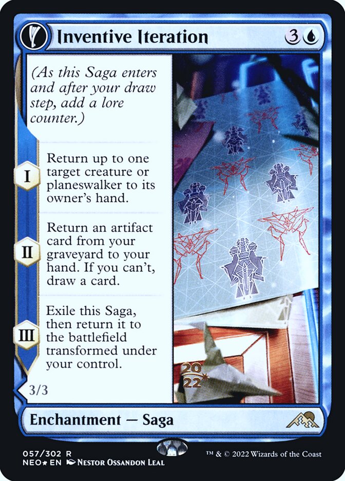 Inventive Iteration card front