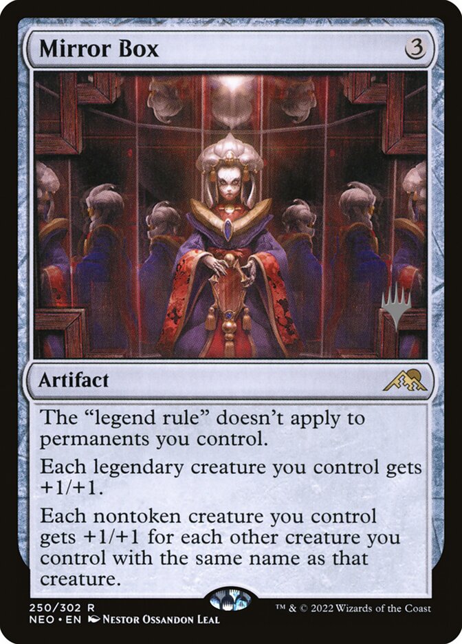 Mirror Box card front