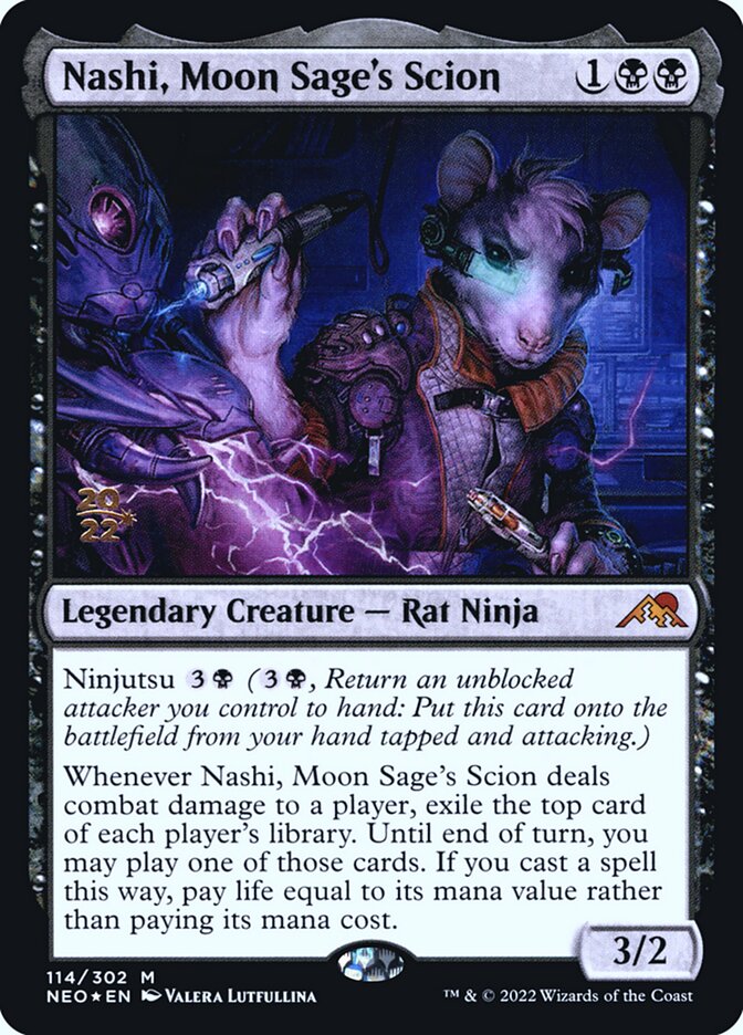 Nashi, Moon Sage's Scion card front