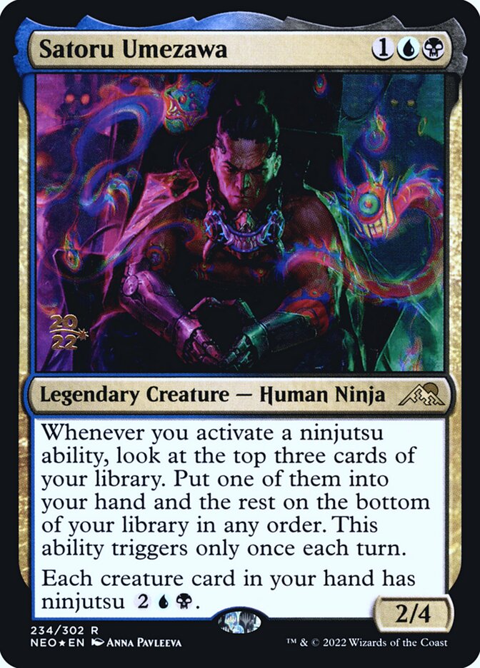 Satoru Umezawa card front