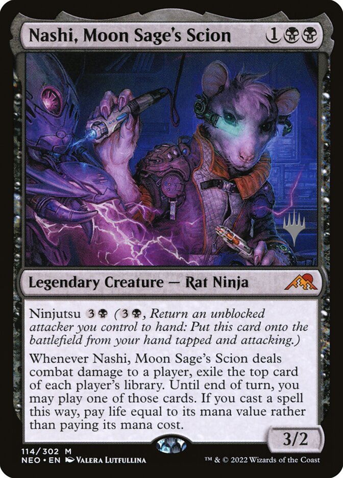 Nashi, Moon Sage's Scion card front