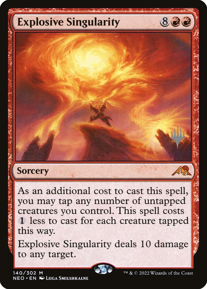 Explosive Singularity card front