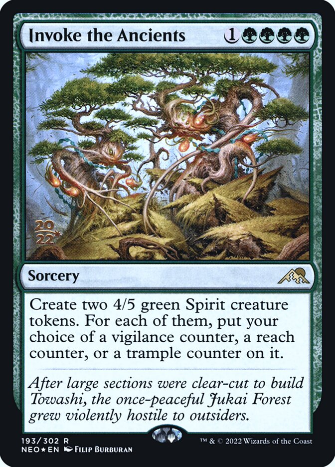 Invoke the Ancients card front