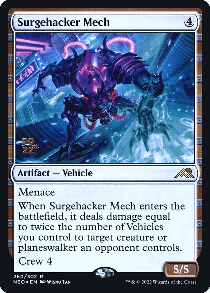 Surgehacker Mech card front