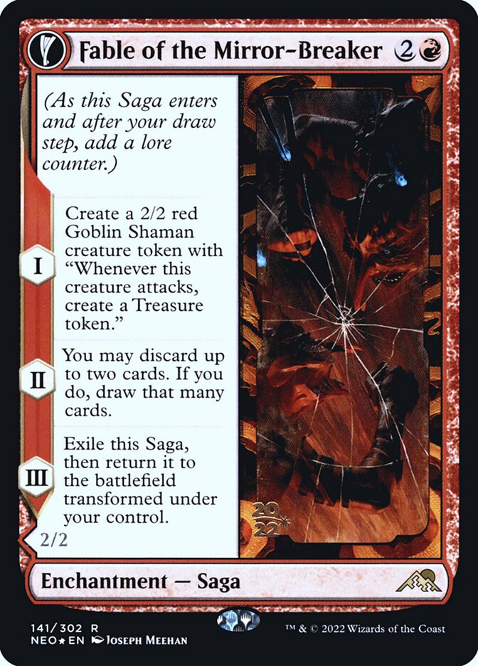 Fable of the Mirror-Breaker card front