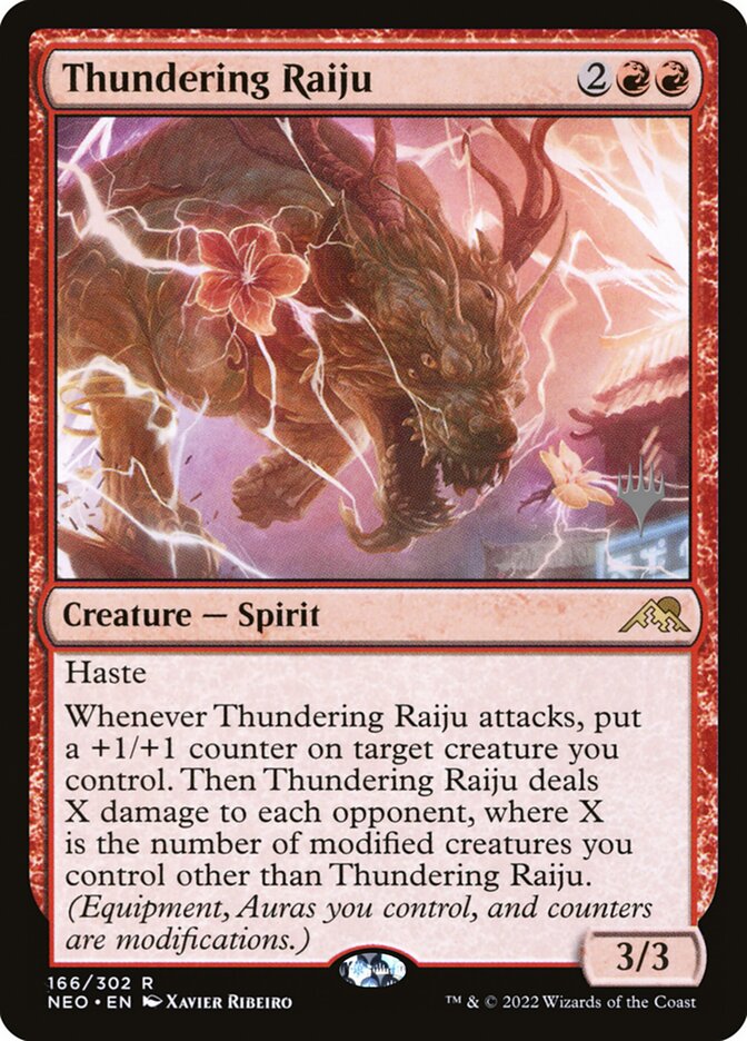 Thundering Raiju card front