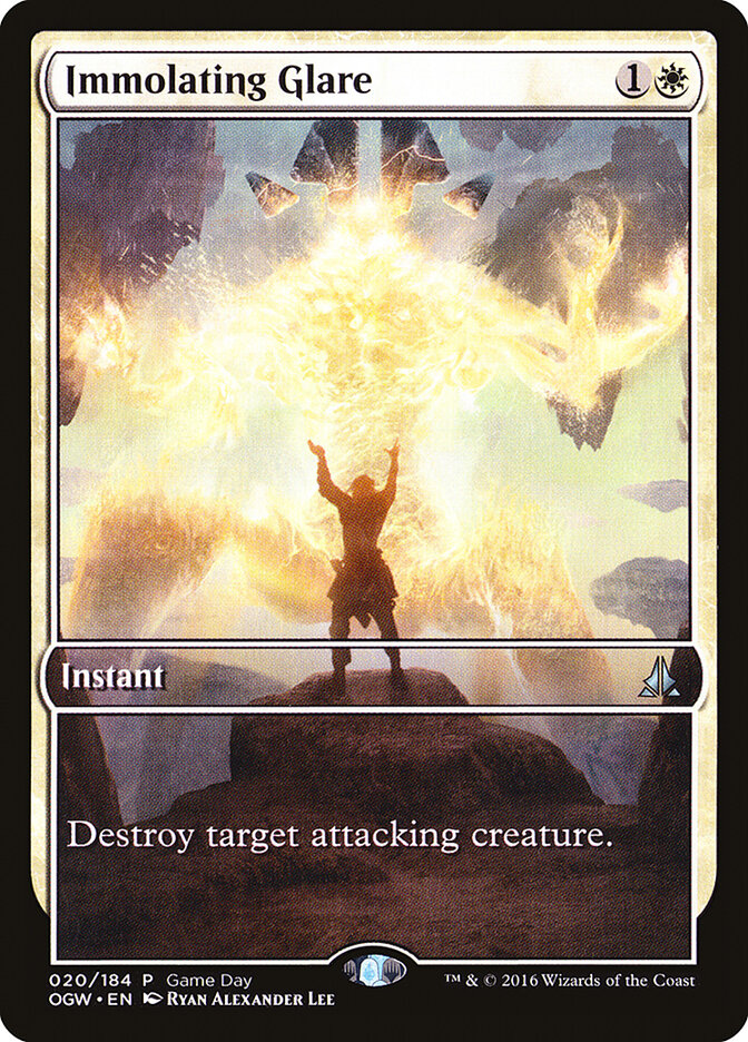 Immolating Glare card front