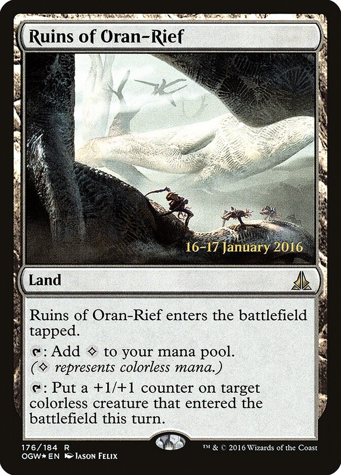 Ruins of Oran-Rief card front