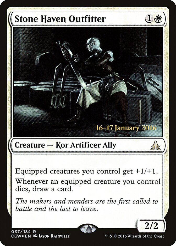 Stone Haven Outfitter card front