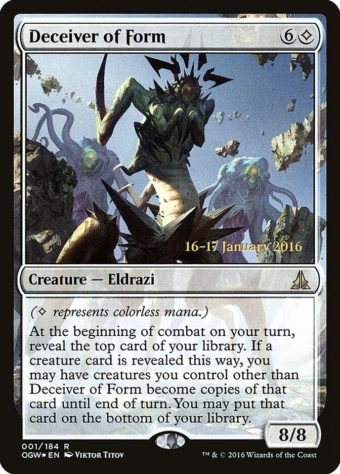 Deceiver of Form card front